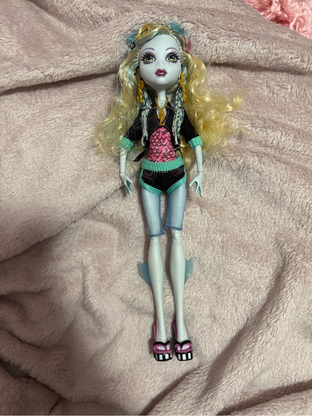 Monster high original reproduction lagoona doll